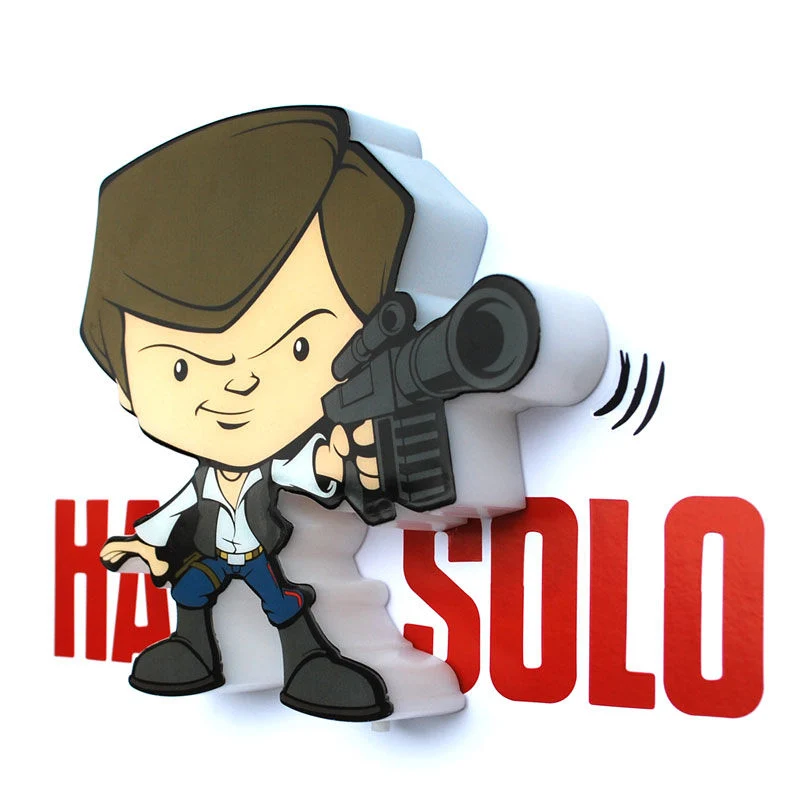 Lámpara 3D Mini Hans Solo - Star Wars