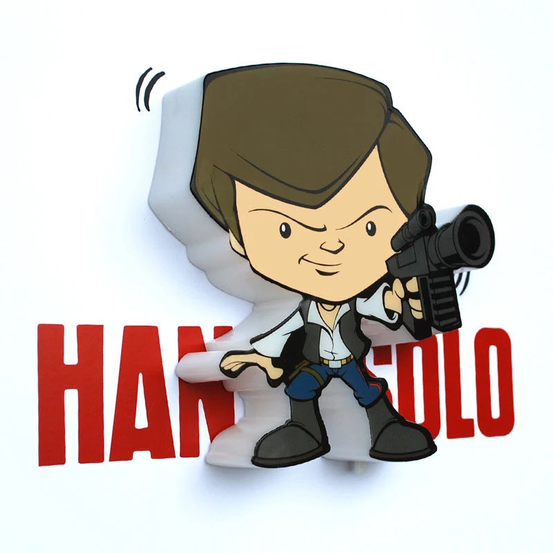 Lámpara 3D Mini Hans Solo - Star Wars