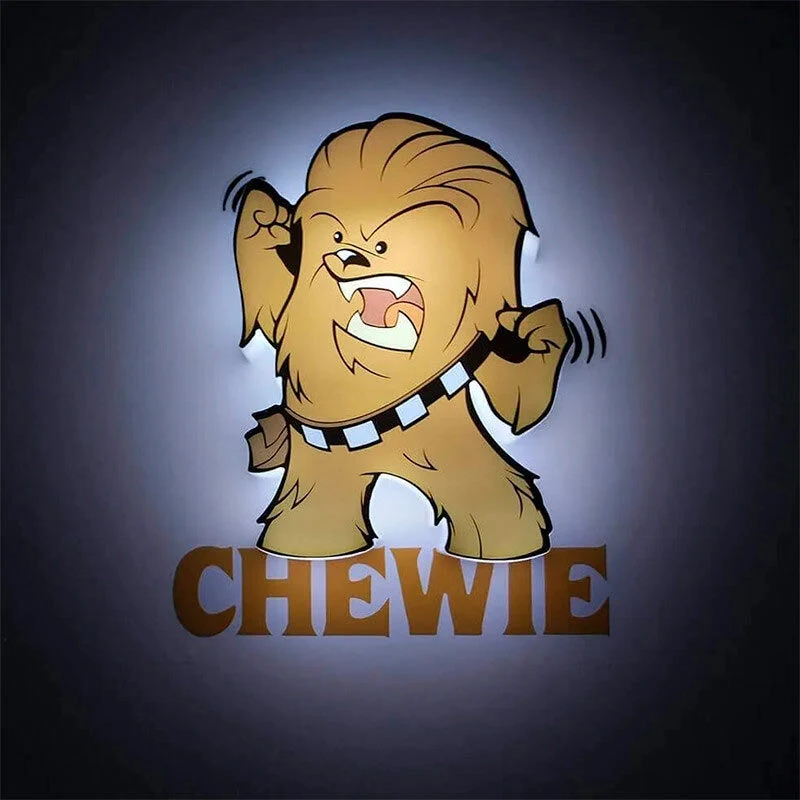 Lámpara 3D Chewie - Star Wars
