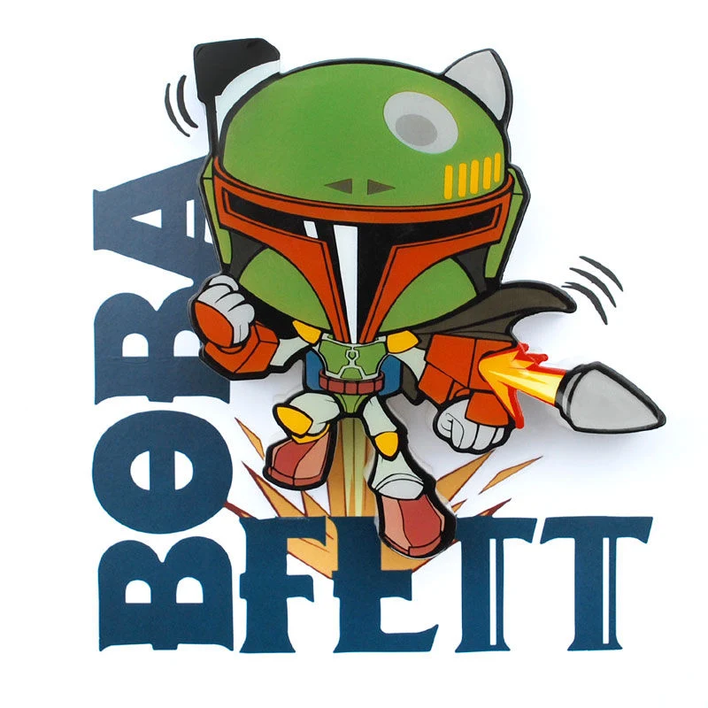 Lámpara 3D Mini Boba Fett - Star Wars