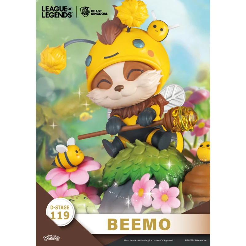 Set 2 Figuras Beemo & Bzzzigs - League of Legends Diorama D-Stage 15cm