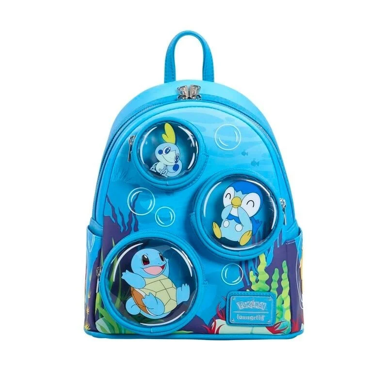 Mochila Burbujas Pokémon Tipo Agua - Pokémon 25cm