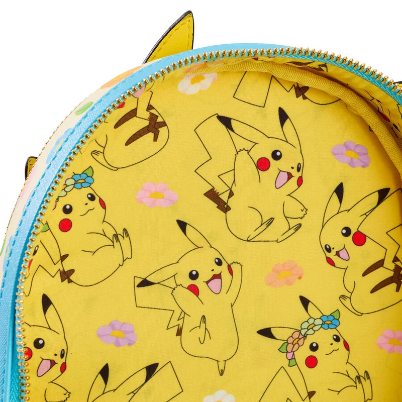 Mochila Floral Pikachu - Pokémon