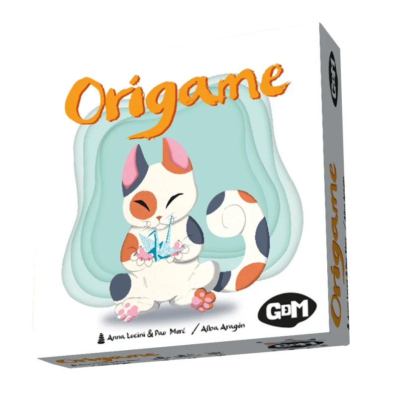 Origame - Juego de mesa - GDM Games - 3-6 jugadores - 8+ años - 30 min