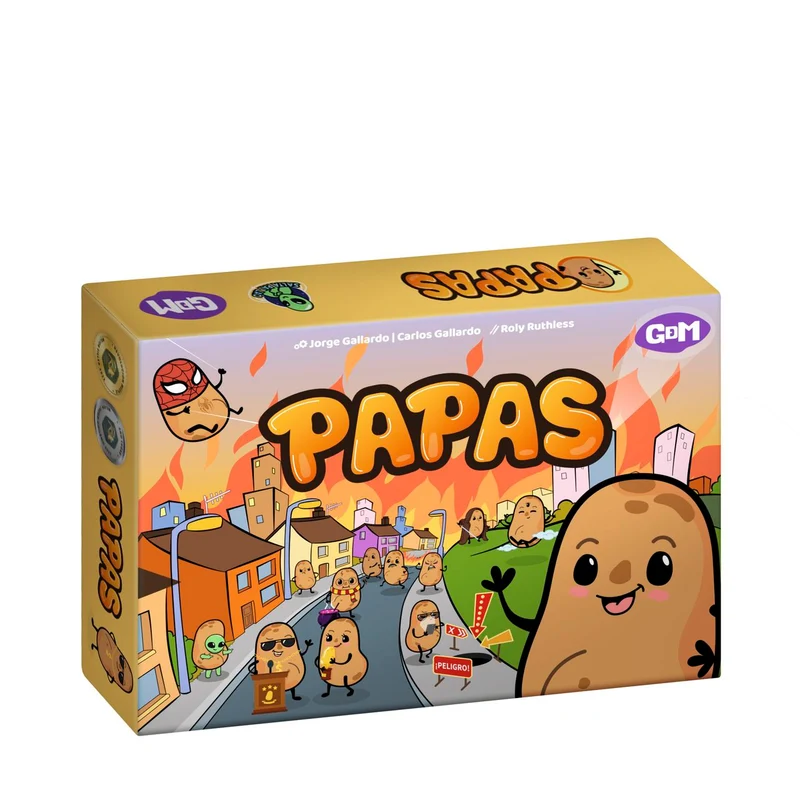 Papas - Juego de mesa - GDM Games - 2-6 jugadores - 8+ años - 20 min