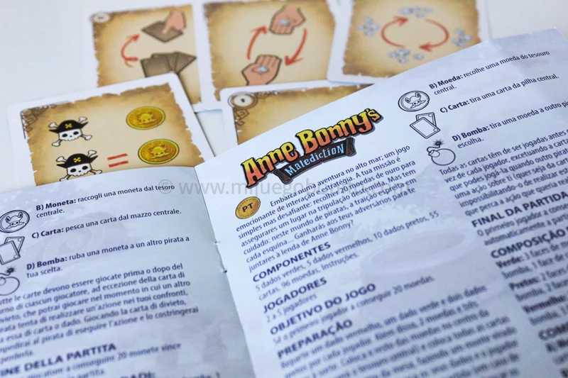 Anne Bonny’s Malediction - Juego de mesa - Cayro - 2-5 jugadores - 8+ años - 20 min