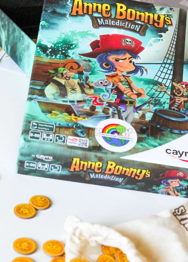 Anne Bonny’s Malediction - Juego de mesa - Cayro - 2-5 jugadores - 8+ años - 20 min
