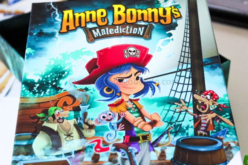 Anne Bonny’s Malediction - Juego de mesa - Cayro - 2-5 jugadores - 8+ años - 20 min