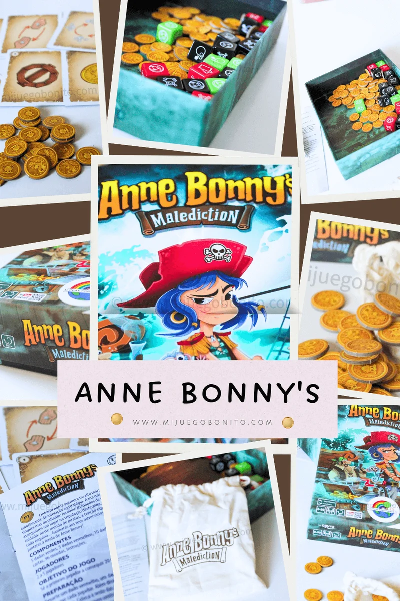 Anne Bonny’s Malediction - Juego de mesa - Cayro - 2-5 jugadores - 8+ años - 20 min