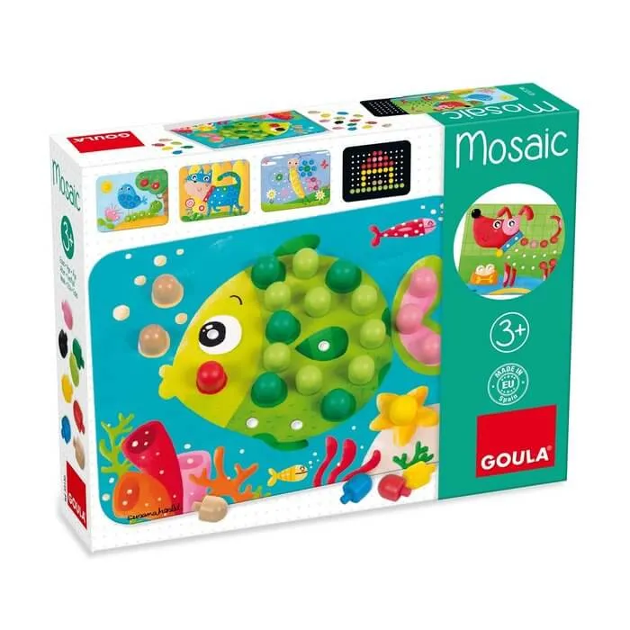 MOSAICO - Juego de mesa - Goula - 1 jugador - 3+ años - 20 min