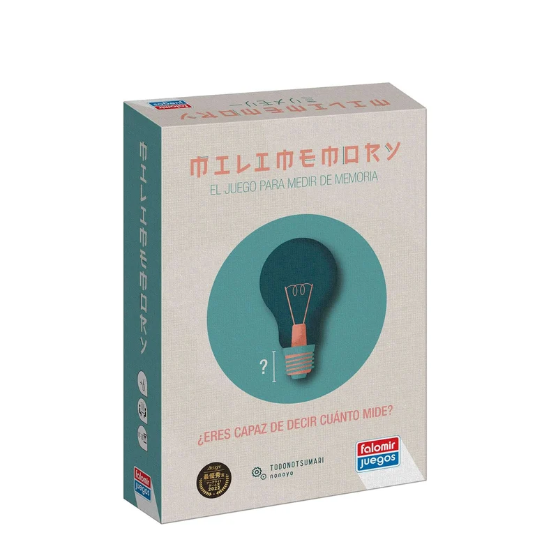 Milimemory - Juego de mesa - FALOMIR - 1-6 jugadores - 6+ años - Menos de 30 min