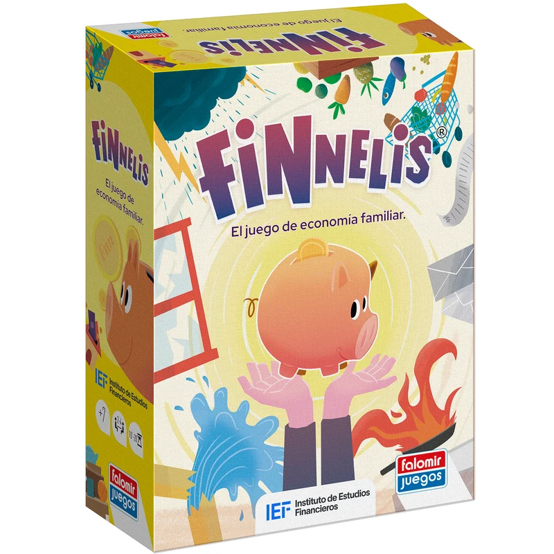 Finnelis - Juego de mesa - FALOMIR - 2-4 jugadores - 7+ años - Menos de 30 min
