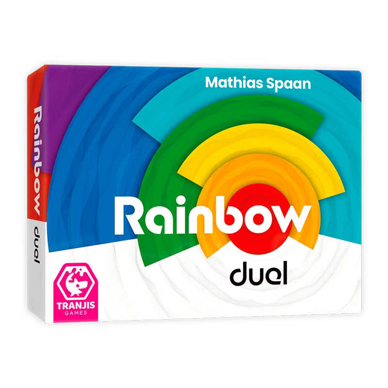 Rainbow Duel - Juego de mesa - Tranjis - 2 jugadores - 7+ años - 15 min