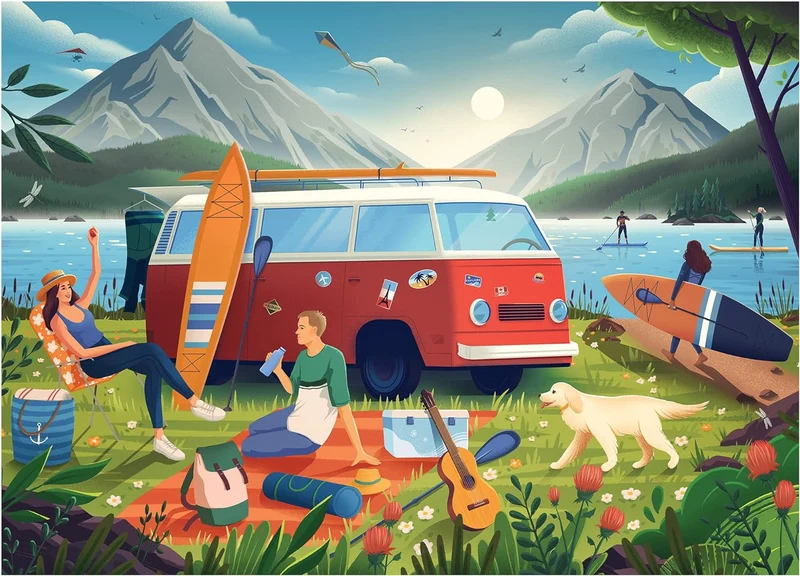 Falcon Contemporary - Van Life (1000 pieces)