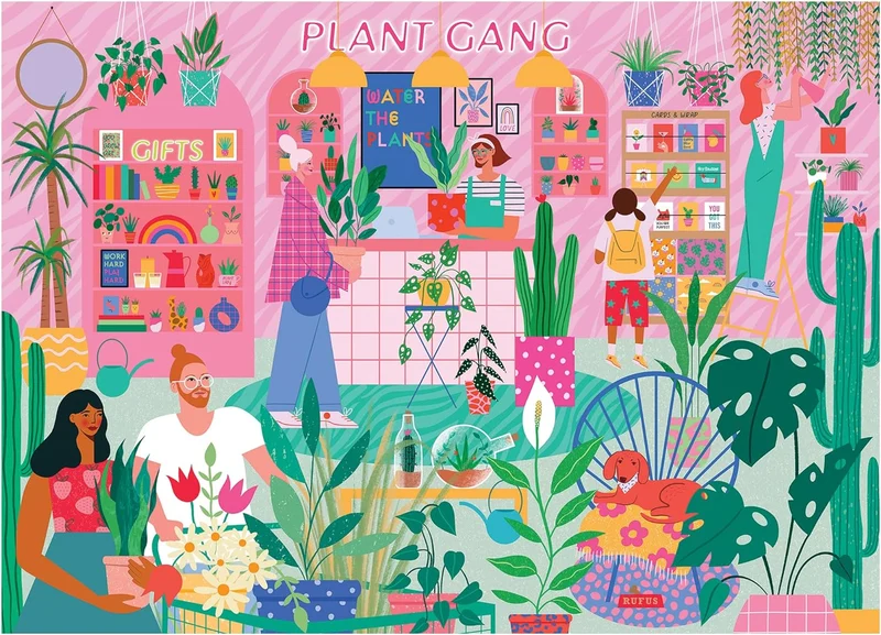 Falcon Contemporary - Plant Gang (1000 pieces)