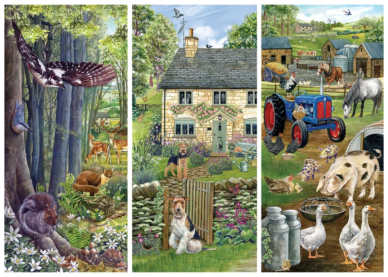 Falcon - Woodland Farm (1000 pieces)