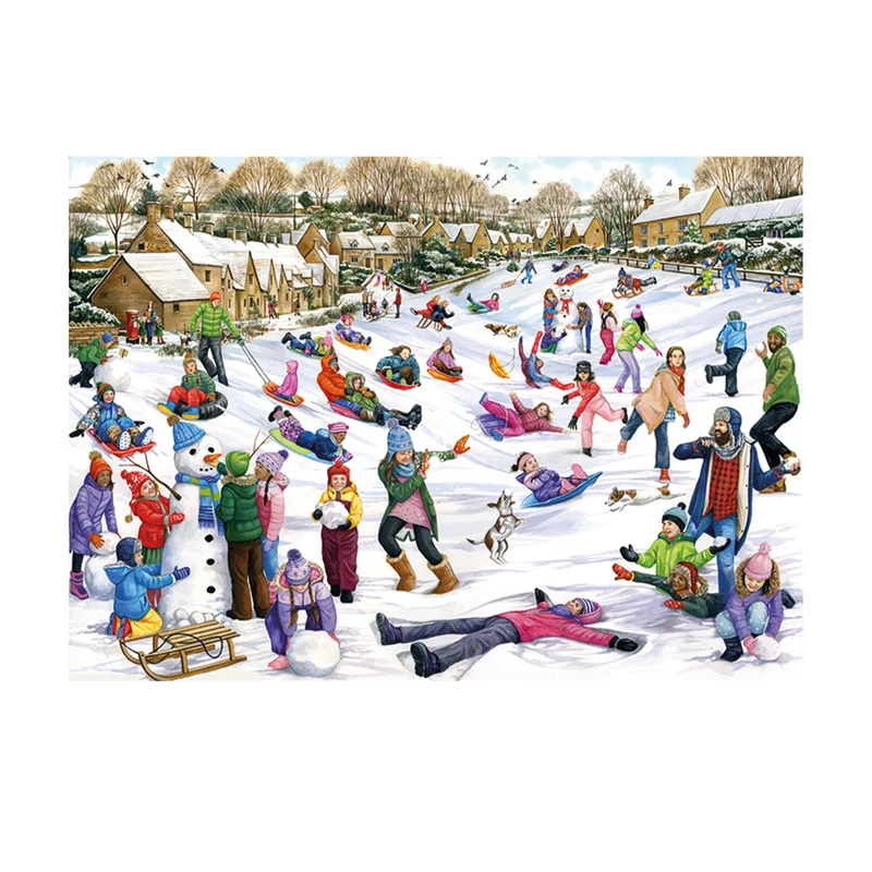 Falcon Snow Day 1000pcs