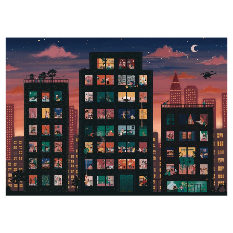 Falcon Contemporary - Life in Lockdown (1000 pieces)