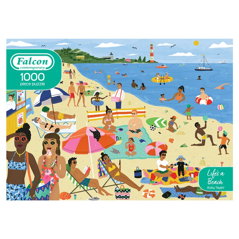 Falcon Contemporary - Life's a Beach (1000 pieces)