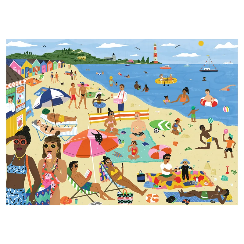 Falcon Contemporary - Life's a Beach (1000 pieces)