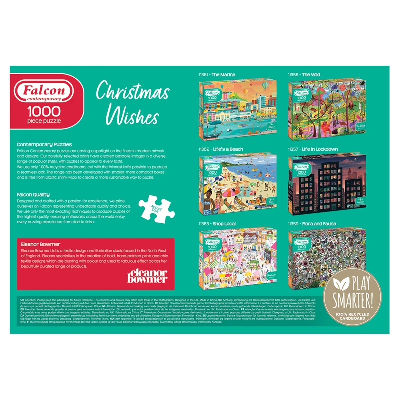 Falcon Contemporary - Christmas Wishes (1000 pieces)