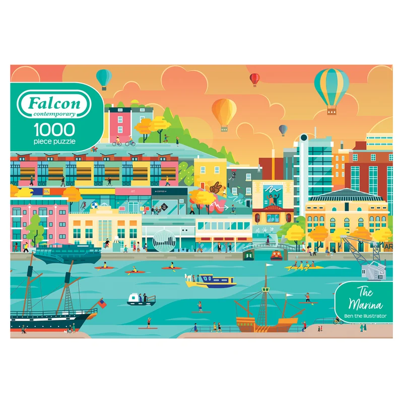 Falcon Contemporary - The Marina (1000 pieces)