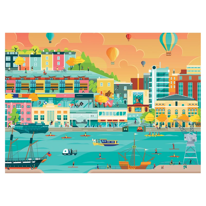 Falcon Contemporary - The Marina (1000 pieces)
