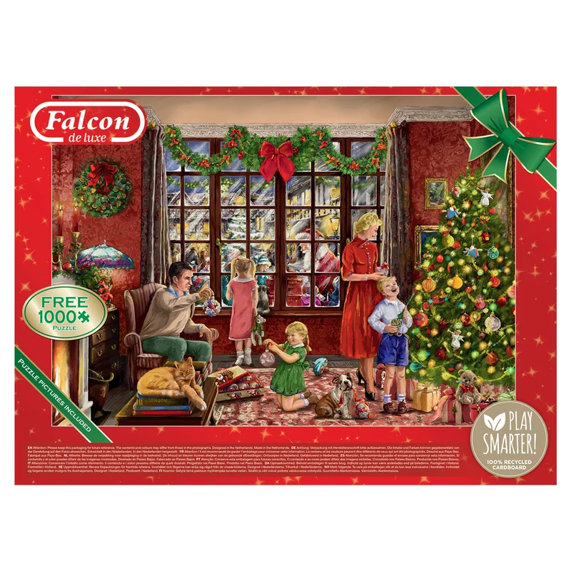 Falcon - Letters for Santa (2x1000 pieces, 1 puzzle for free)