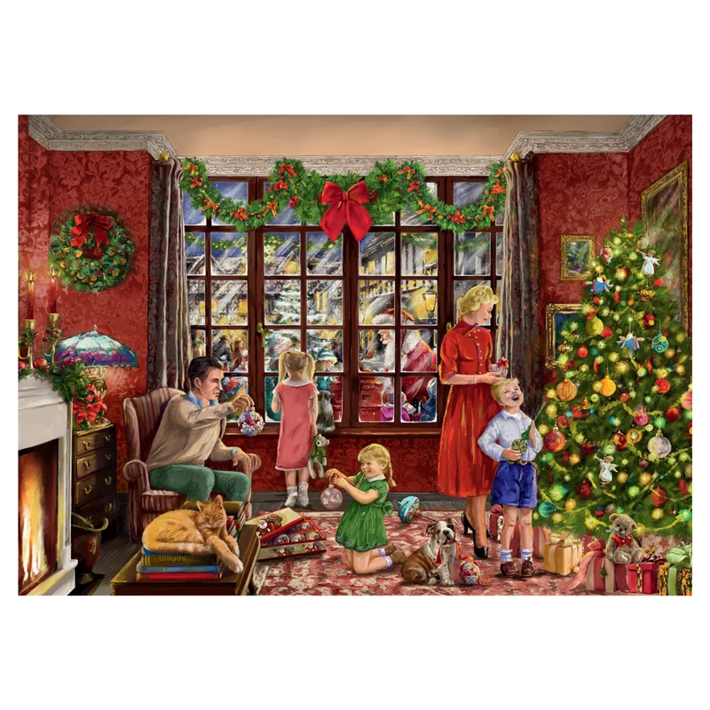 Falcon - Letters for Santa (2x1000 pieces, 1 puzzle for free)