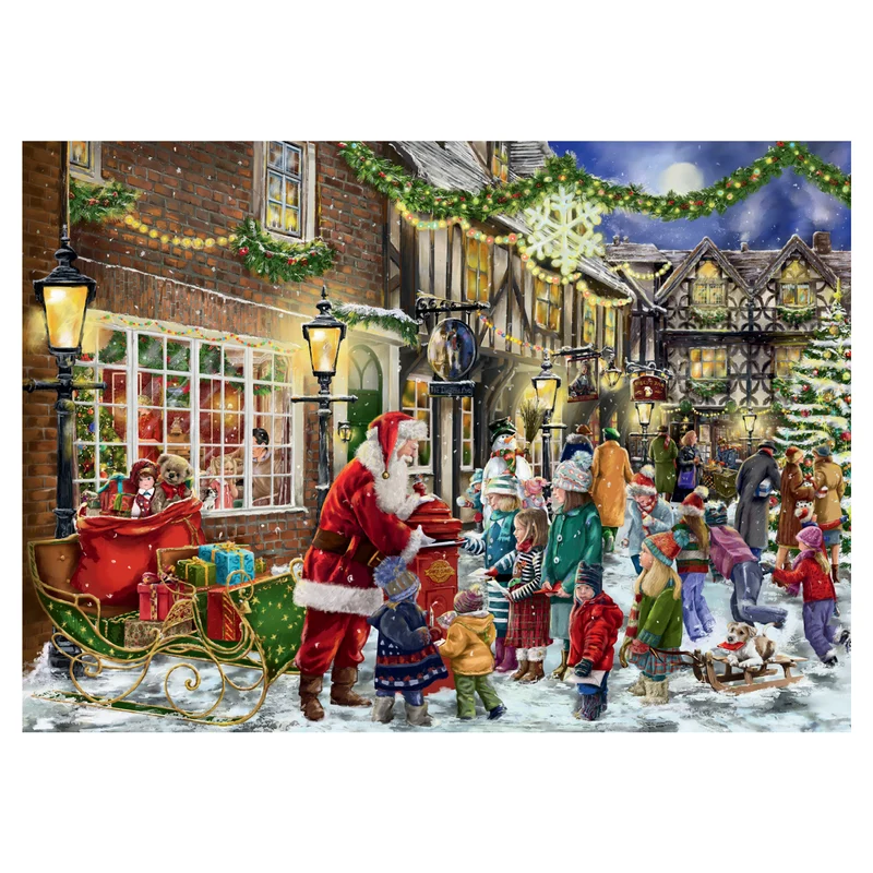 Falcon - Letters for Santa (2x1000 pieces, 1 puzzle for free)