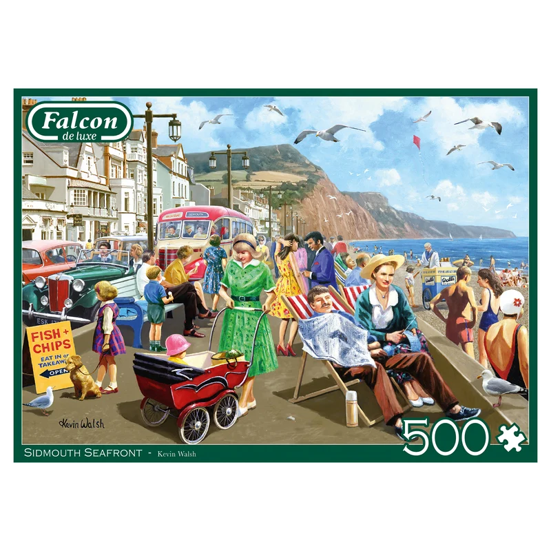 Falcon - Sidmouth Seafront (500 pieces)
