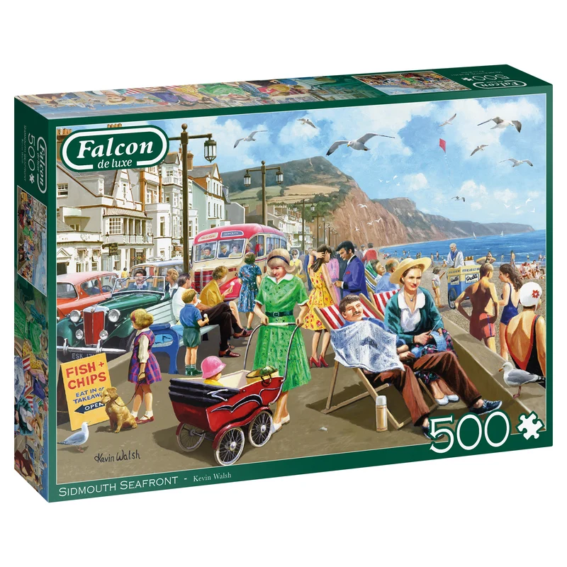 Falcon - Sidmouth Seafront (500 pieces)