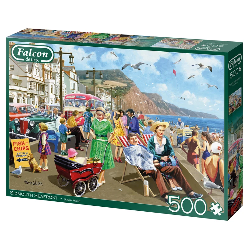 Falcon - Sidmouth Seafront (500 pieces)