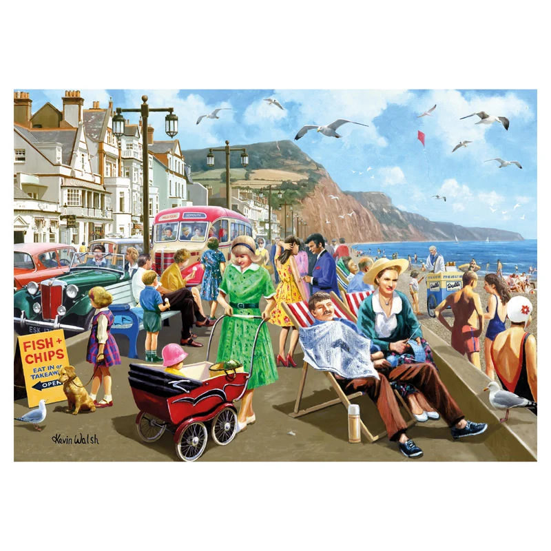 Falcon - Sidmouth Seafront (500 pieces)