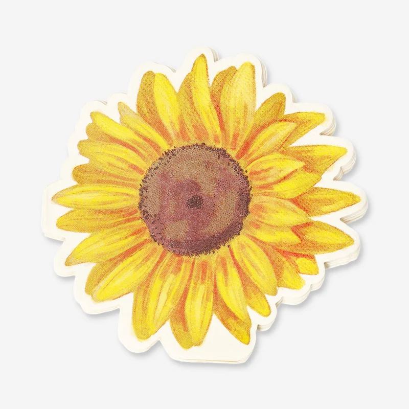 Sunflower napkins - 16 pcs