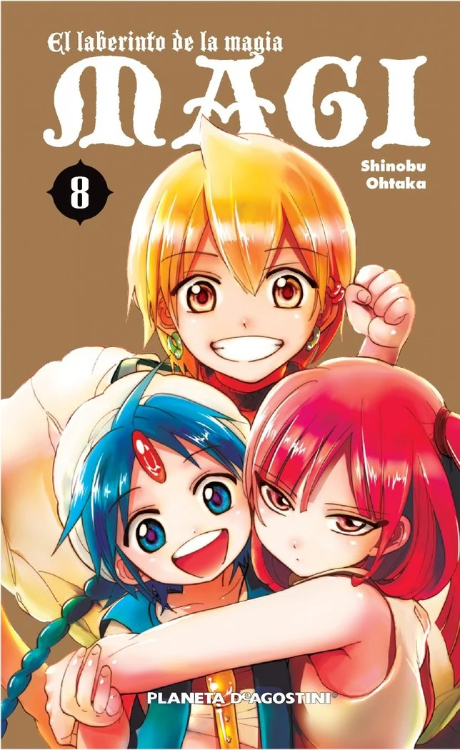 Magi el Laberinto de la Magia 8 (ES)