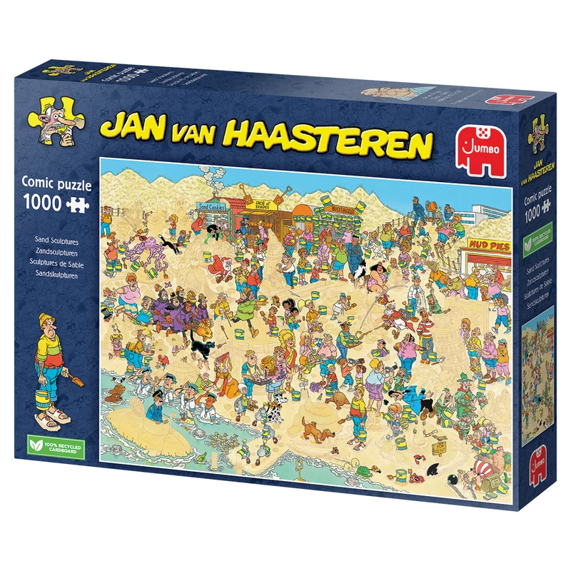 Jan van Haasteren - Sand Sculptures (1000 pieces)