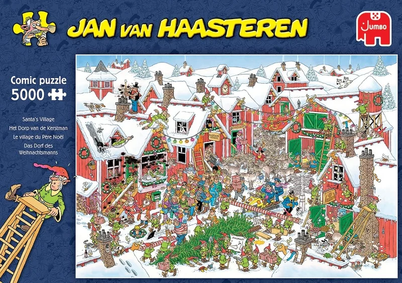 Jan van Haasteren - Santa's Village (5000 pieces)