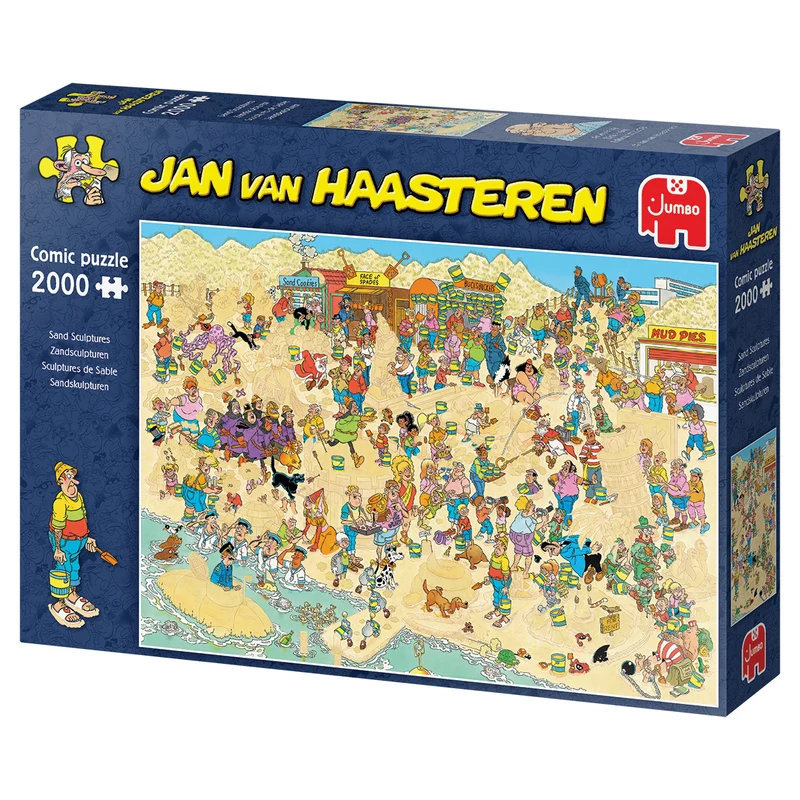 Jan van Haasteren - Sand Sculptures (2000 pieces)