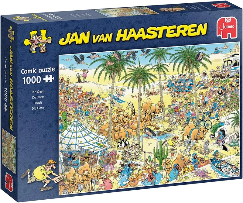 Jan van Haasteren - The Oasis (1000 pieces)
