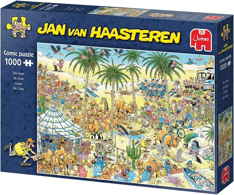 Jan van Haasteren - The Oasis (1000 pieces)