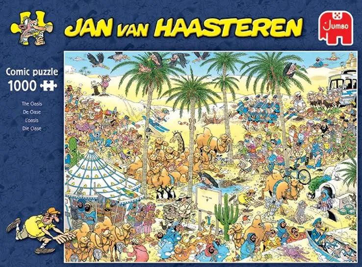Jan van Haasteren - The Oasis (1000 pieces)