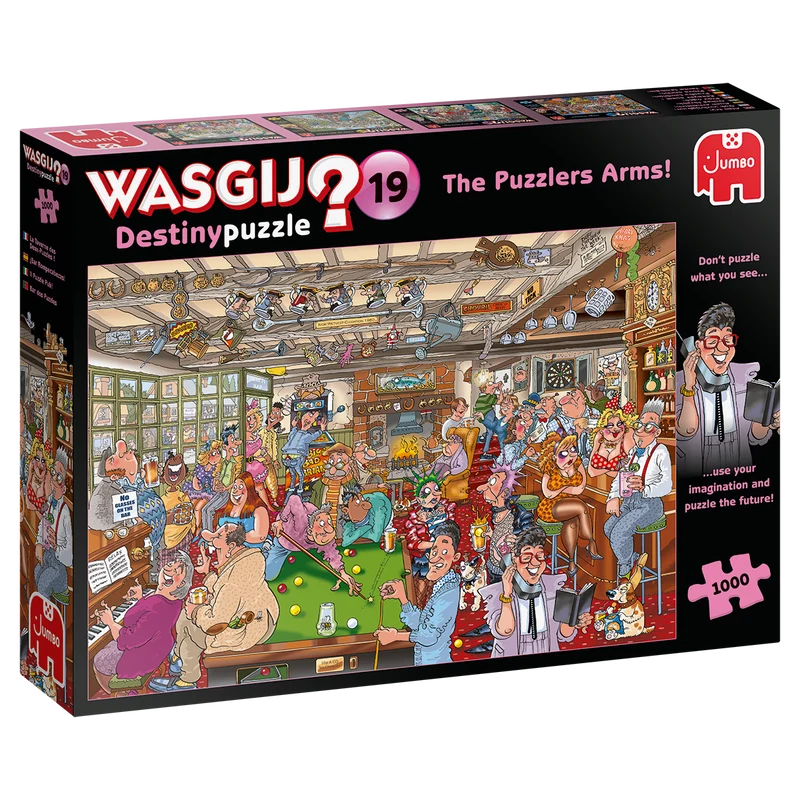 Wasgij Destiny 19 - The Puzzlers Arms! (1000 pieces)