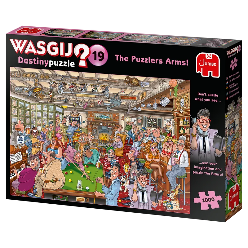 Wasgij Destiny 19 - The Puzzlers Arms! (1000 pieces)