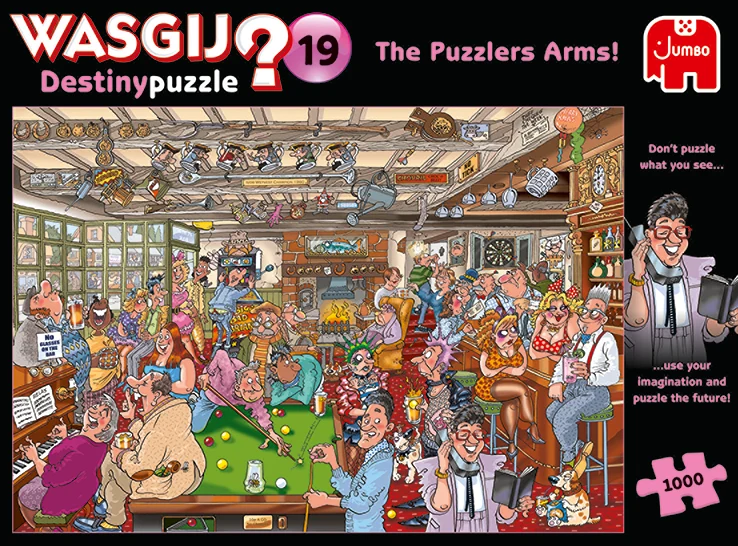 Wasgij Destiny 19 - The Puzzlers Arms! (1000 pieces)