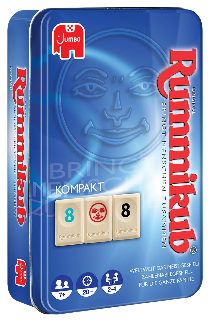 Original Rummikub Kompakt in Metalldose
