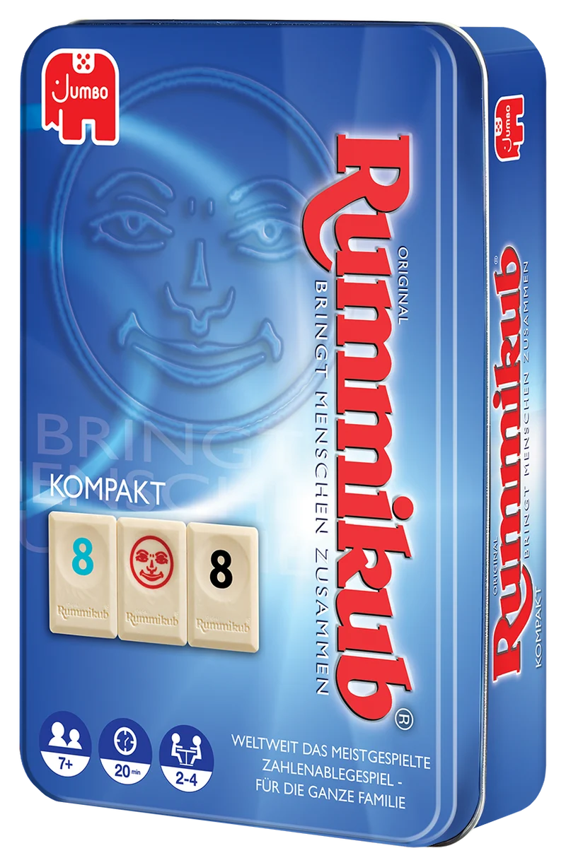 Original Rummikub Kompakt in Metalldose