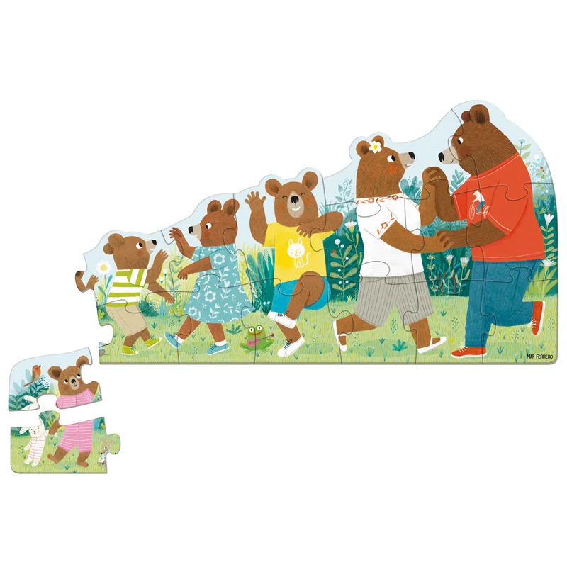 Goula - Puzzle XXL Bear Family