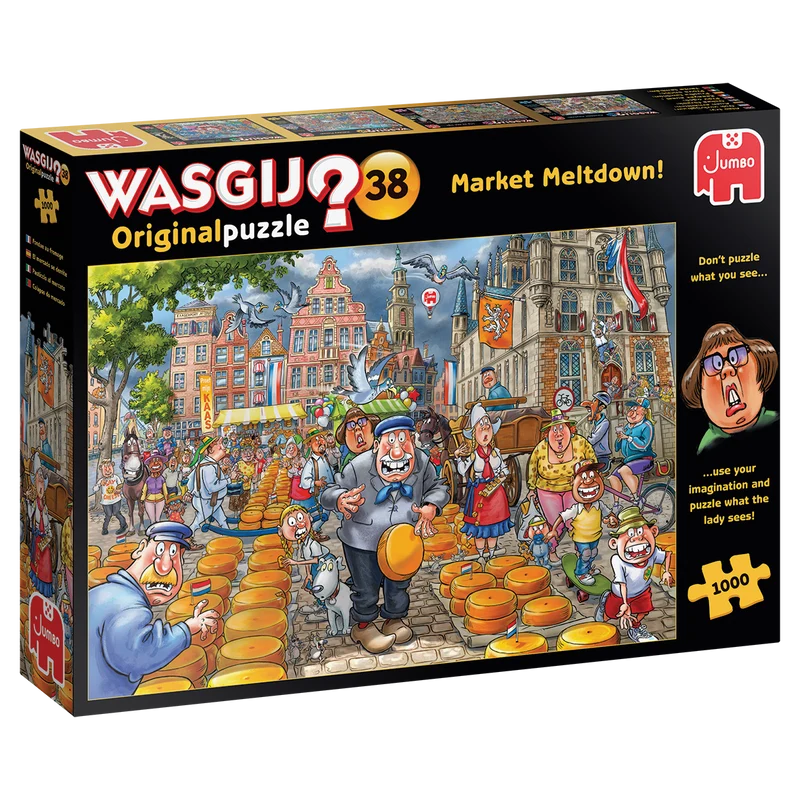 Wasgij Original 38 - Market Meltdown! (1000 pieces)