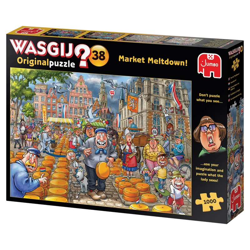 Wasgij Original 38 - Market Meltdown! (1000 pieces)